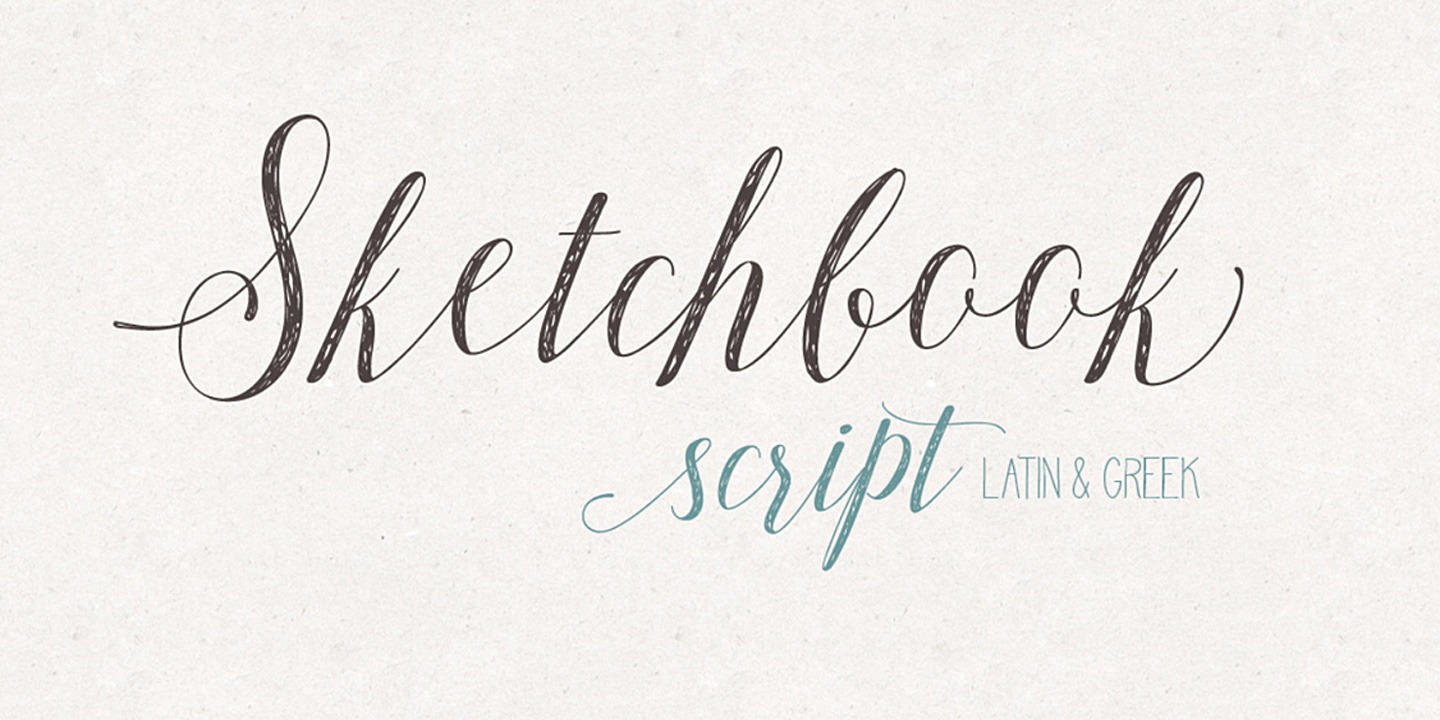 Sketchbook Script Font preview